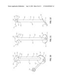 DISPLAY SYSTEM WITH SUSPENDED MERCHANDISE SUPPORT diagram and image