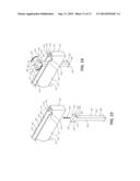 DISPLAY SYSTEM WITH SUSPENDED MERCHANDISE SUPPORT diagram and image