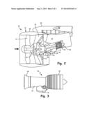 REVERSE FLOW GAS TURBINE ENGINE REMOVABLE CORE diagram and image