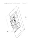 SCREEN SUPPORTING DEVICE AND TORSION ADJUSTING STRUCTURE diagram and image