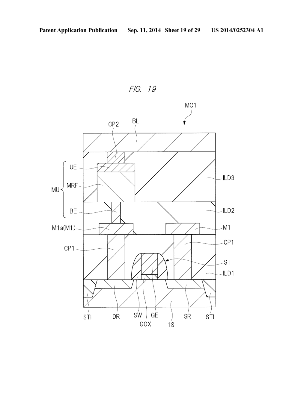 PHASE-CHANGE MEMORY AND SEMICONDUCTOR RECORDING/REPRODUCING DEVICE - diagram, schematic, and image 20