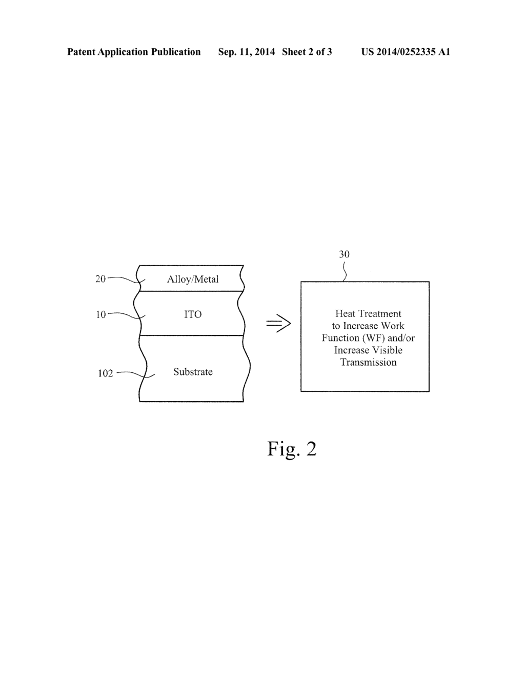 ORGANIC LIGHT EMITTING DIODE WITH TRANSPARENT ELECTRODE AND METHOD OF     MAKING SAME - diagram, schematic, and image 03