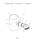 DEVICE FOR A HOSE FITTING diagram and image