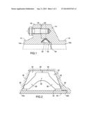 ARRANGEMENT OF AN OBLIQUE-CONTACT SEAL IN A TRAPEZOIDAL GROOVE diagram and image