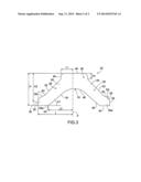 ARRANGEMENT OF AN OBLIQUE-CONTACT SEAL IN A TRAPEZOIDAL GROOVE diagram and image