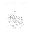 PASS-THROUGH ELEMENT FOR A MOTOR VEHICLE FRONT OF DASH SYSTEM diagram and image