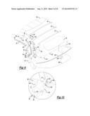 Z-FOLD CONVERTIBLE TOP SUPPORTING RETRACTABLE QUARTER WINDOW diagram and image