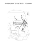 STOWABLE AIRCRAFT CABIN ATTENDANT SEAT diagram and image