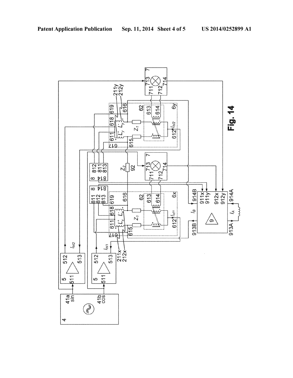 ROTATING ELECTRICAL MACHINE AND METHOD FOR MEASURING A DISPLACEMENT OF A     ROTOR OF A ROTATING ELECTRICAL MACHINE - diagram, schematic, and image 05