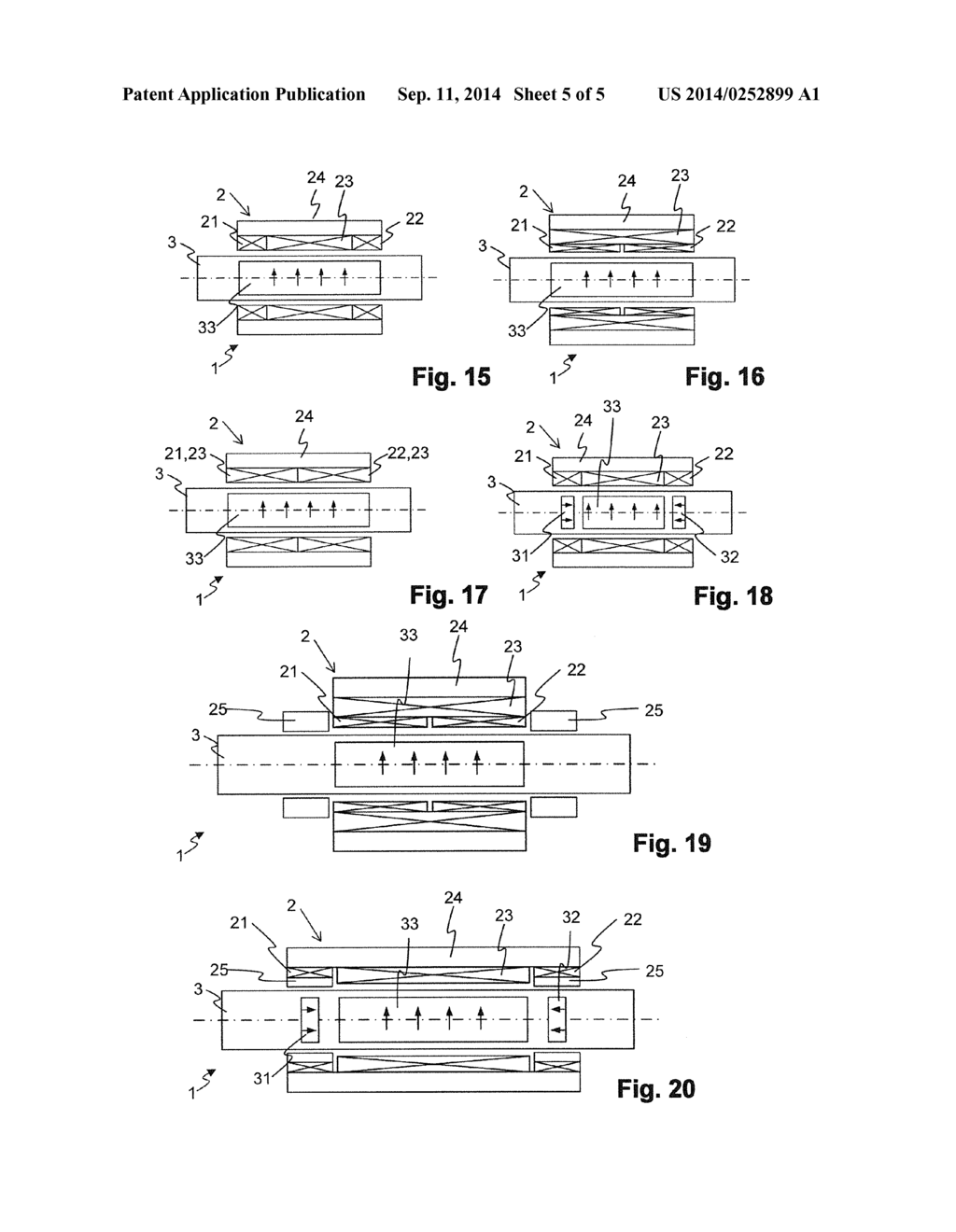 ROTATING ELECTRICAL MACHINE AND METHOD FOR MEASURING A DISPLACEMENT OF A     ROTOR OF A ROTATING ELECTRICAL MACHINE - diagram, schematic, and image 06