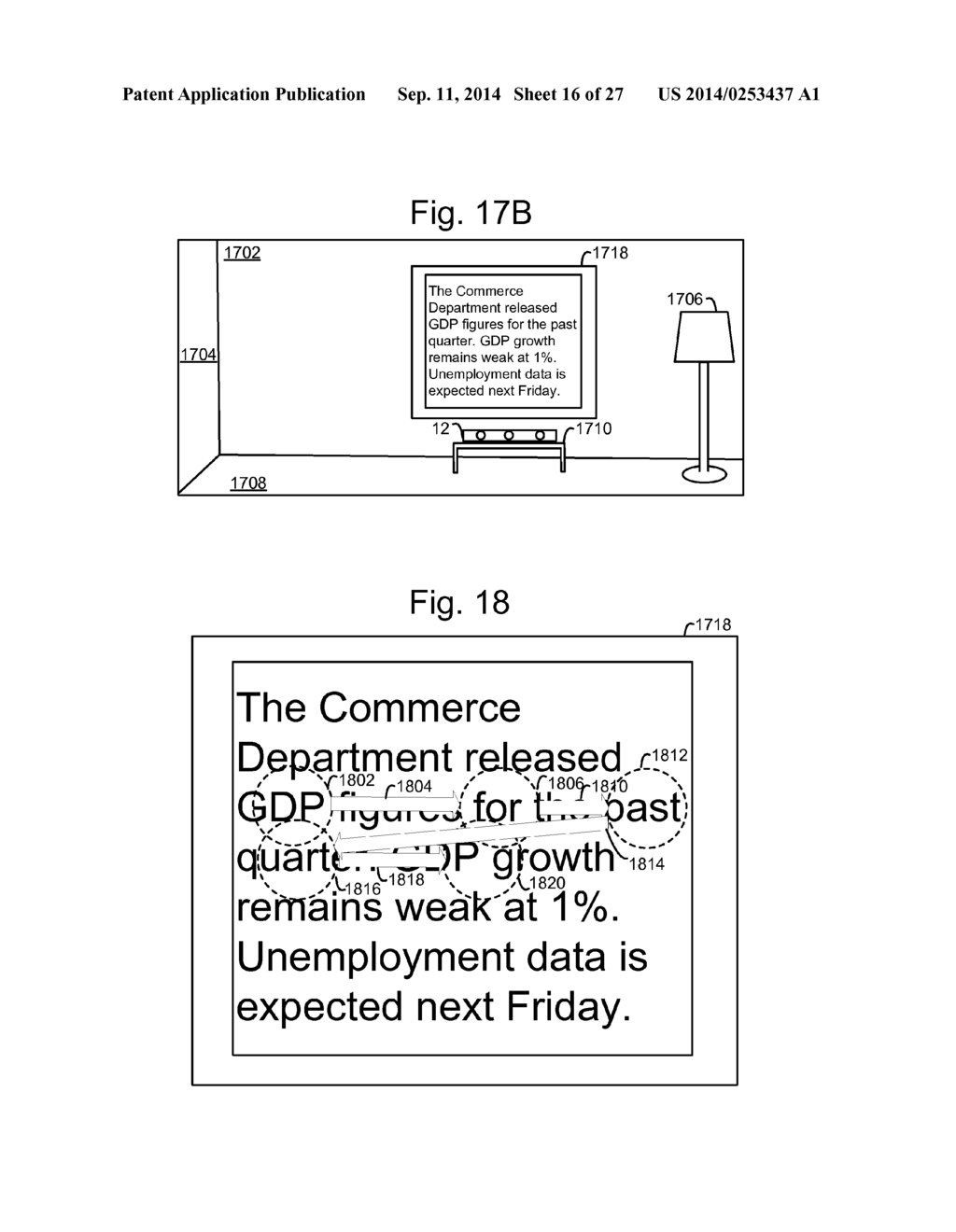 Automatic Text Scrolling On A Display Device - diagram, schematic, and image 17