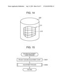 PROJECTION APPARATUS, PROJECTION METHOD AND COMPUTER-READABLE STORAGE     MEDIUM FOR CORRECTING A PROJECTION STATE BEING PROJECTED ONTO CURVED     SURFACE diagram and image