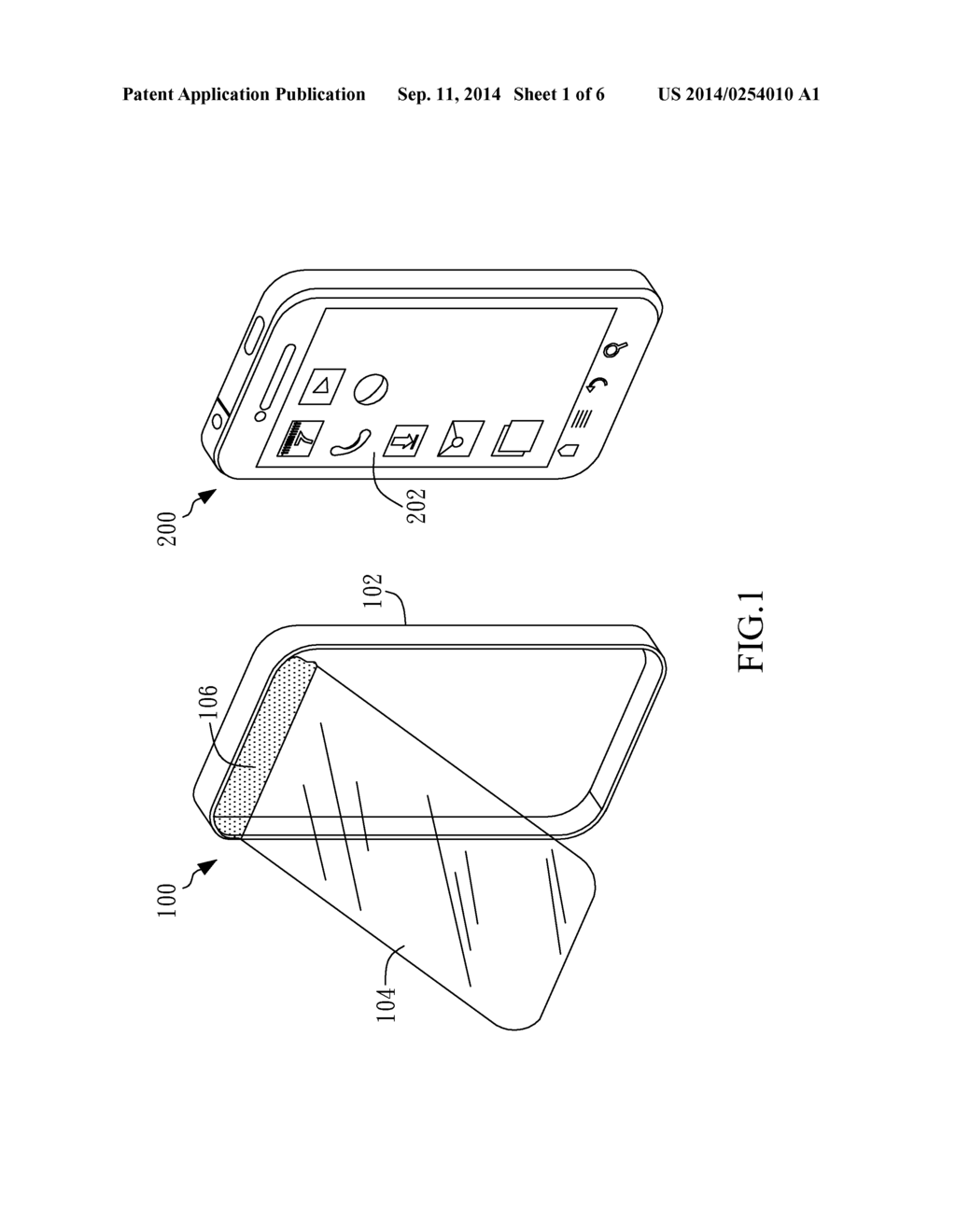 PROTECTIVE SHELL CAPABLE OF PROVIDING NAKED-EYE 3D IMAGING EFFECT - diagram, schematic, and image 02