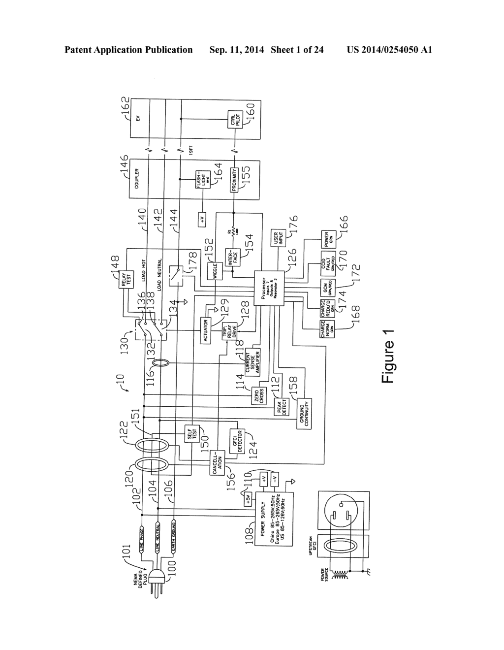 PROTECTIVE DEVICE FOR AN ELECTRICAL SUPPLY FACILITY - diagram, schematic, and image 02