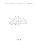 LENS AND LED PACKAGE HAVING THE SAME diagram and image