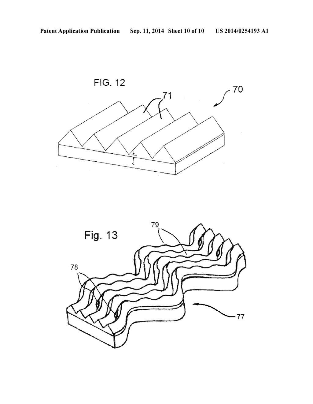 LUMINANCE ENHANCEMENT OPTICAL SUBSTRATES WITH ANTI-INTERFERENCE-FRINGE     STRUCTURES - diagram, schematic, and image 11