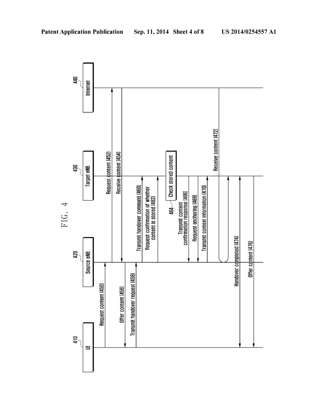 MOBILE COMMUNICATION SYSTEM AND CONTENT PROVISION METHOD IN MOBILE     COMMUNICATION SYSTEM - diagram, schematic, and image 05