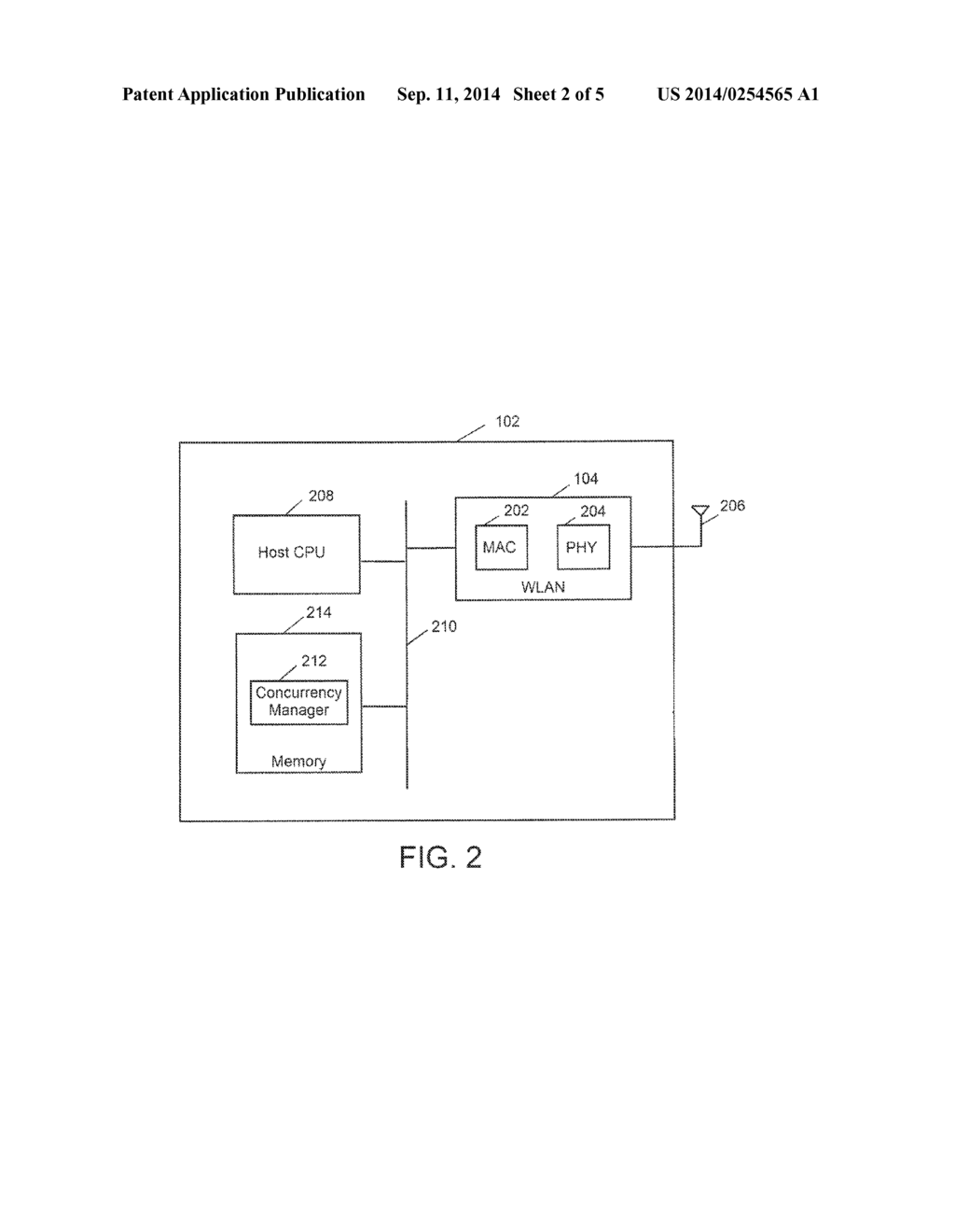 SYSTEMS AND METHODS FOR MULTIPLE CONCURRENT WLAN OPERATIONAL MODES - diagram, schematic, and image 03