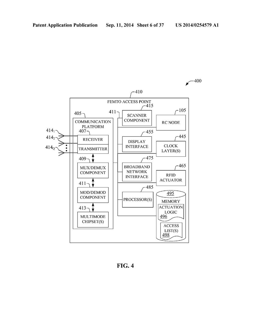 INTRA-PREMISES CONTENT AND EQUIPMENT MANAGEMENT IN A FEMTOCELL NETWORK - diagram, schematic, and image 07