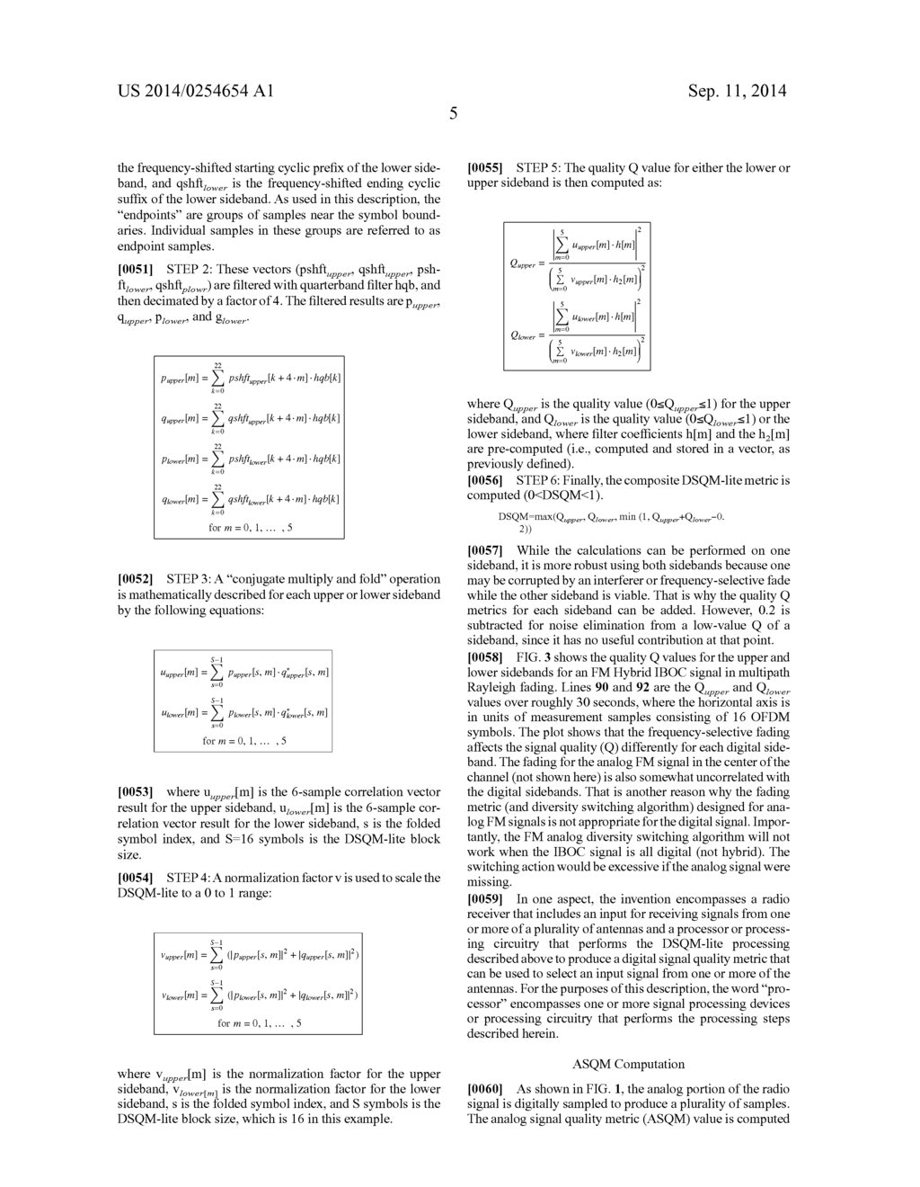 METHOD AND APPARATUS FOR IMPLEMENTING SIGNAL QUALITY METRICS AND ANTENNA     DIVERSITY SWITCHING CONTROL - diagram, schematic, and image 13