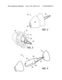 CANAL HEARING DEVICES AND BATTERIES FOR USE WITH SAME diagram and image