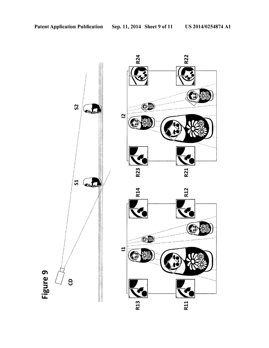 METHOD OF DETECTING AND DESCRIBING FEATURES FROM AN INTENSITY IMAGE - diagram, schematic, and image 10