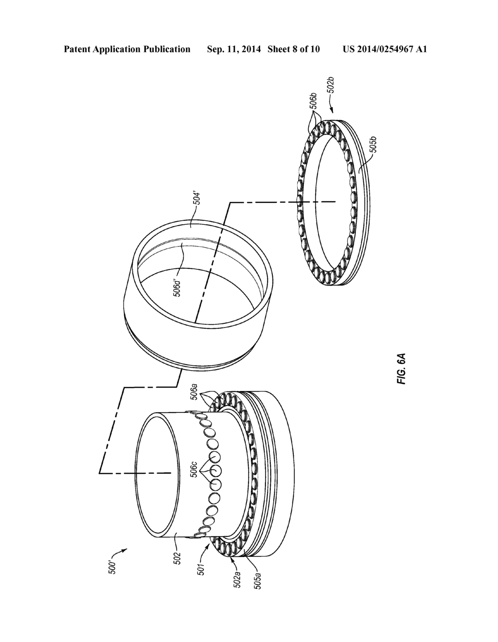 BEARING APPARATUSES INCLUDING DUAL MATERIAL BEARING SURFACES - diagram, schematic, and image 09