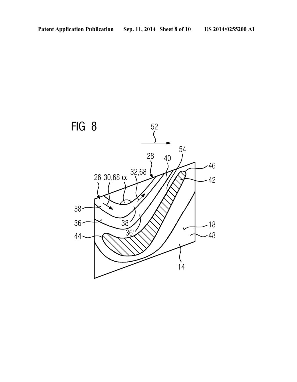 FILM COOLING OF TURBINE BLADES OR VANES - diagram, schematic, and image 09