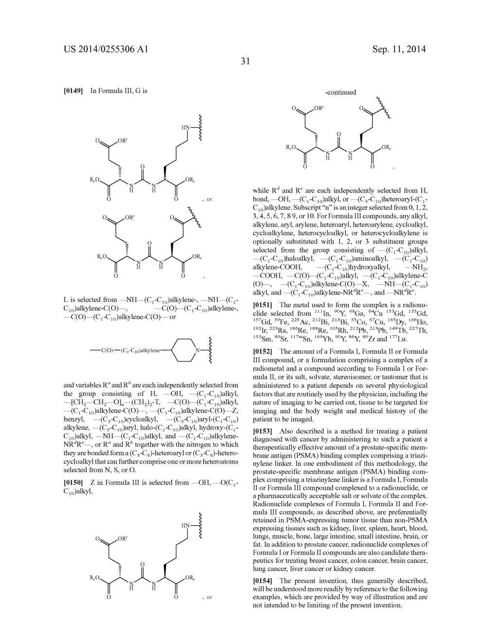 TRIAZINE BASED RADIOPHARMACEUTICALS AND RADIOIMAGING AGENTS - diagram, schematic, and image 38