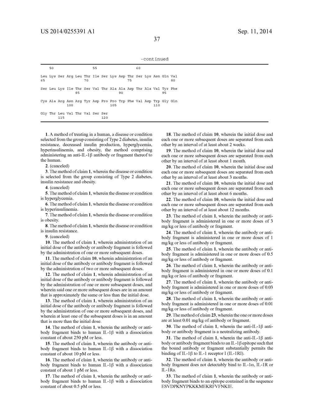 METHODS FOR THE TREATMENT OF IL-1BETA RELATED DISEASES - diagram, schematic, and image 50