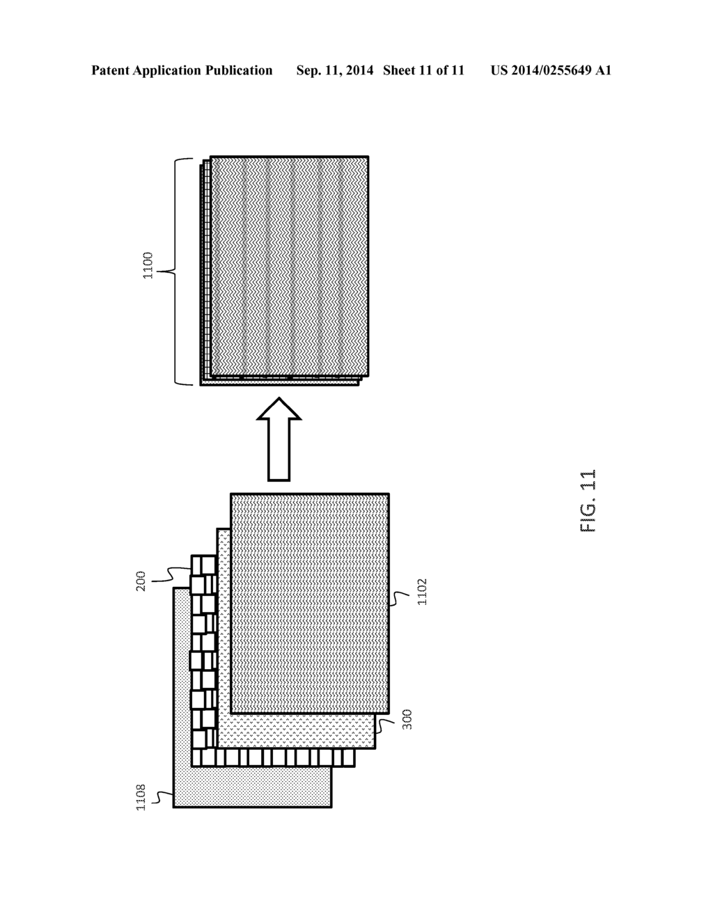 UNDERLAYMENT ROOFING MATERIAL WITH A HIGH COEFFICIENT OF FRICTION AND     METHODS THEREOF - diagram, schematic, and image 12