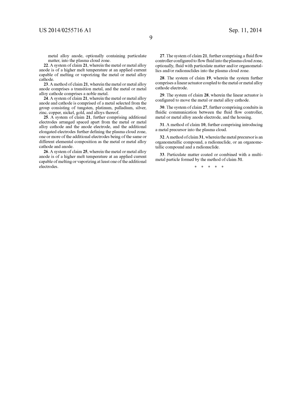 MULTI-METAL PARTICLE GENERATOR AND METHOD - diagram, schematic, and image 16