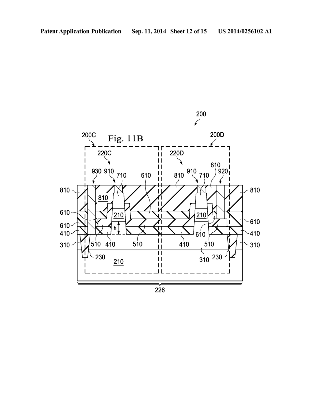 Vertical Tunneling Field-Effect Transistor Cell and Fabricating the Same - diagram, schematic, and image 13