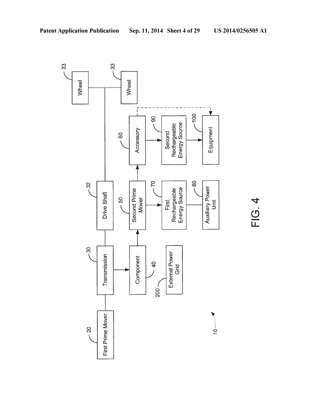 HYBRID VEHICLE DRIVE SYSTEM AND METHOD AND IDLE REDUCTION SYSTEM AND     METHOD - diagram, schematic, and image 05