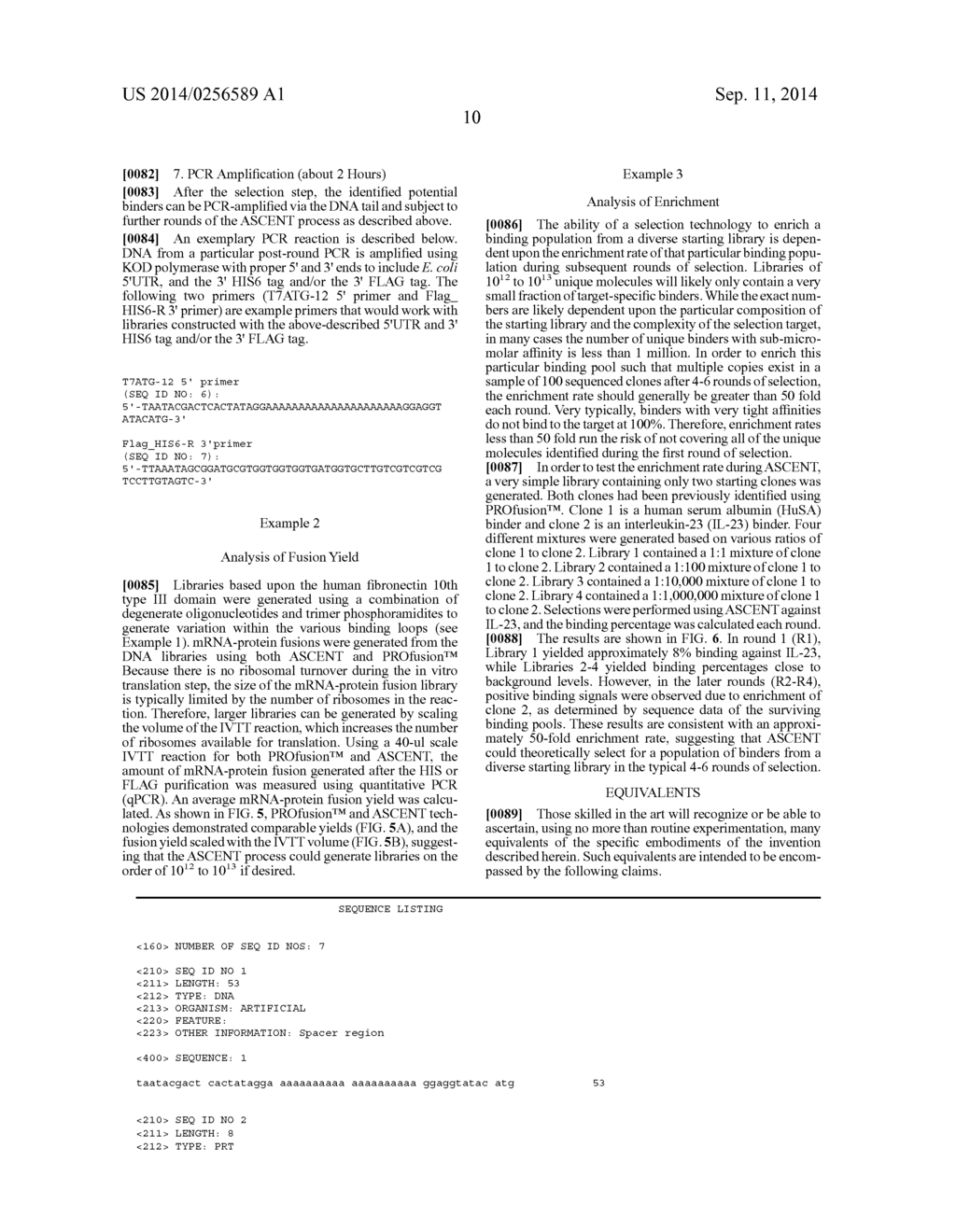 METHODS FOR ACCELERATED SELECTION OF POLYPEPTIDES - diagram, schematic, and image 17