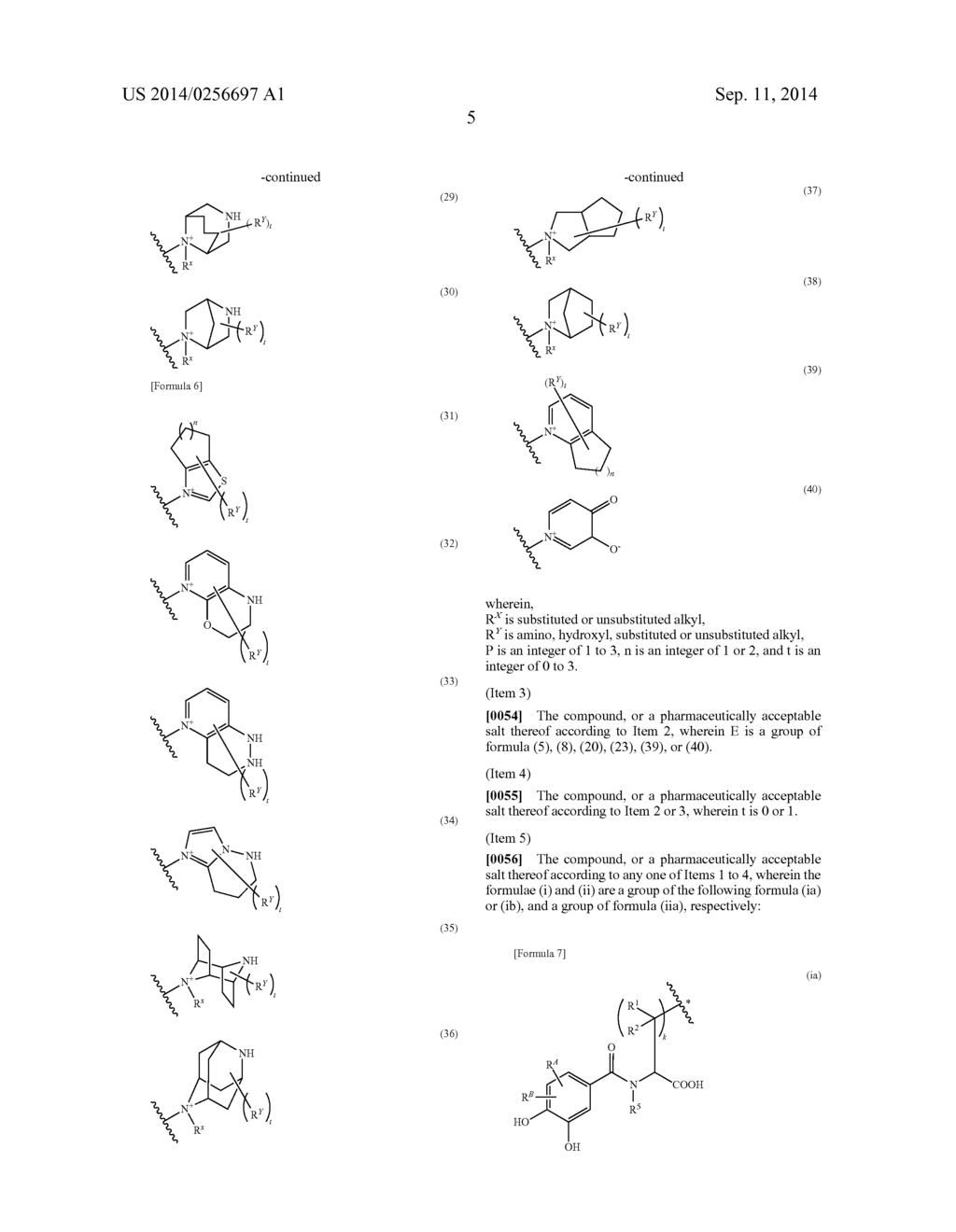 CEPHEM DERIVATIVE HAVING CATECHOL GROUP - diagram, schematic, and image 06