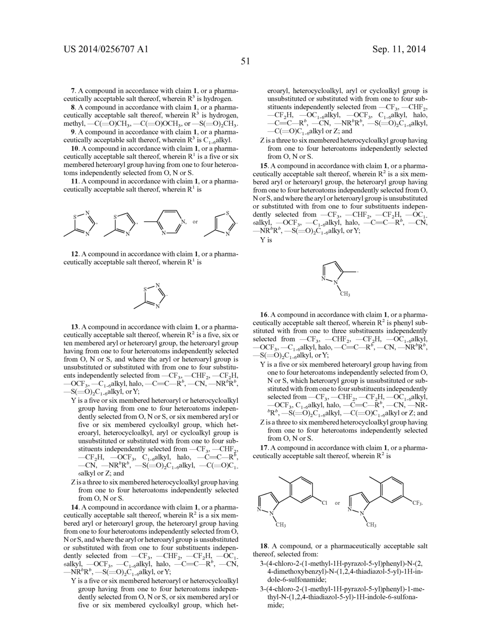 Heteroaryl Sodium Channel Inhibitors - diagram, schematic, and image 52