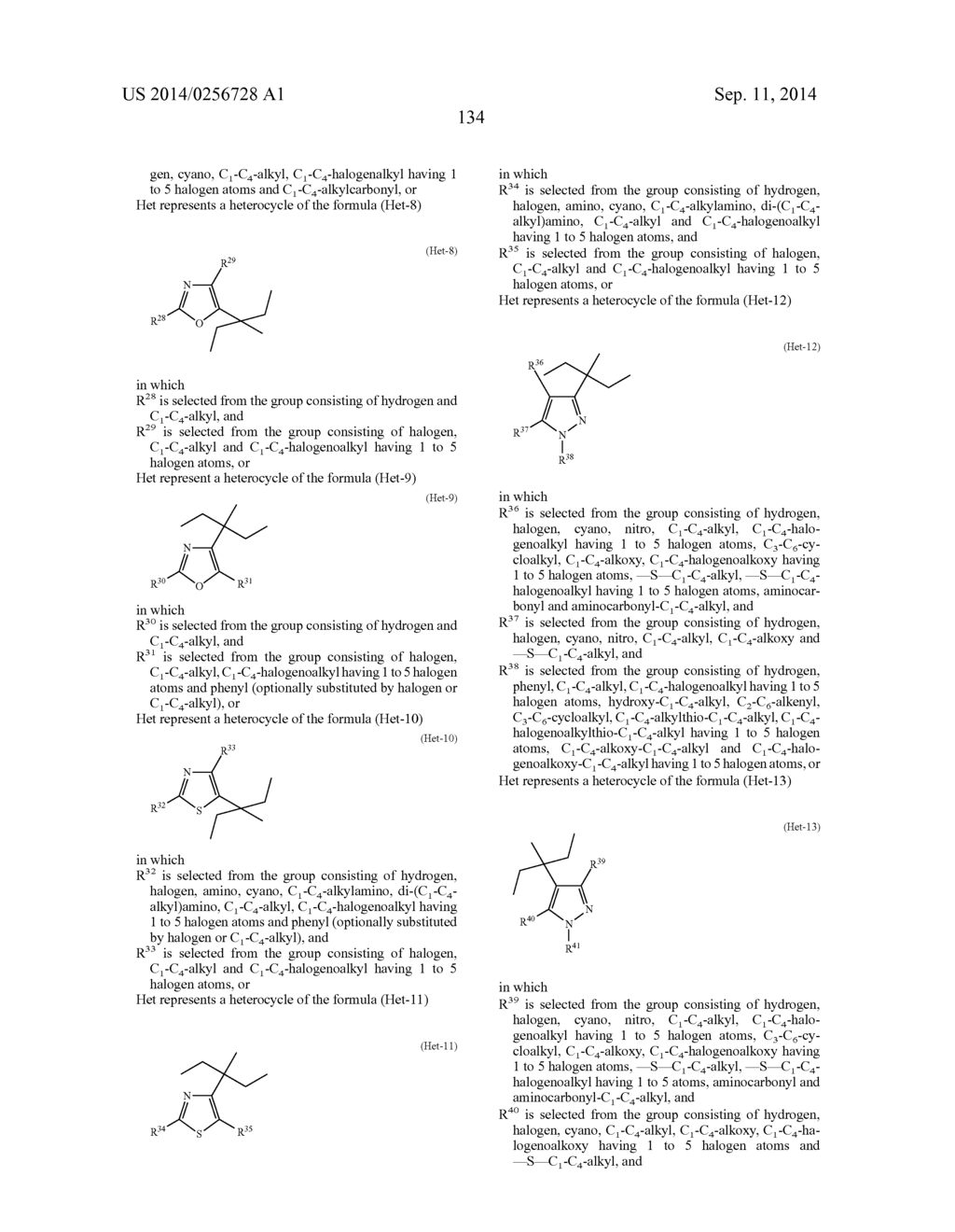 COMPOUNDS WITH NEMATICIDAL ACTIVITY - diagram, schematic, and image 135