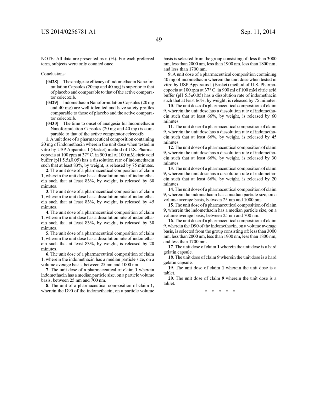 Novel Formulation of Indomethacin - diagram, schematic, and image 70