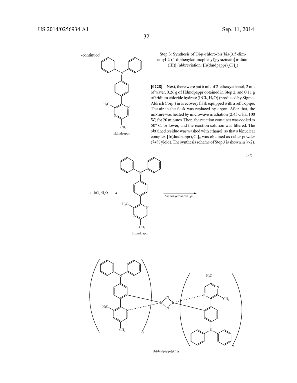 Organometallic Complex, Light-Emitting Element, Light-Emitting Device, and     Electronic Device Including the Organometallic Complex - diagram, schematic, and image 45