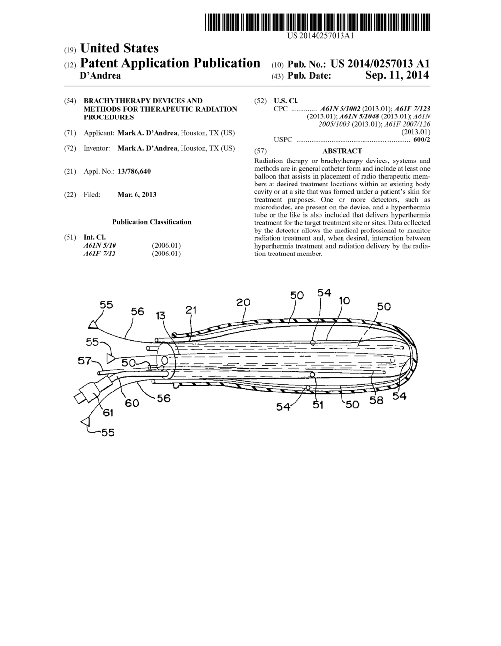 BRACHYTHERAPY DEVICES AND METHODS FOR THERAPEUTIC RADIATION PROCEDURES - diagram, schematic, and image 01