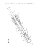 RE-USEABLE INJECTOR DEVICE FOR SYRINGE diagram and image