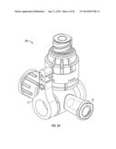 FLUID CONTROL DEVICE WITH VALVE AND METHODS OF USE diagram and image