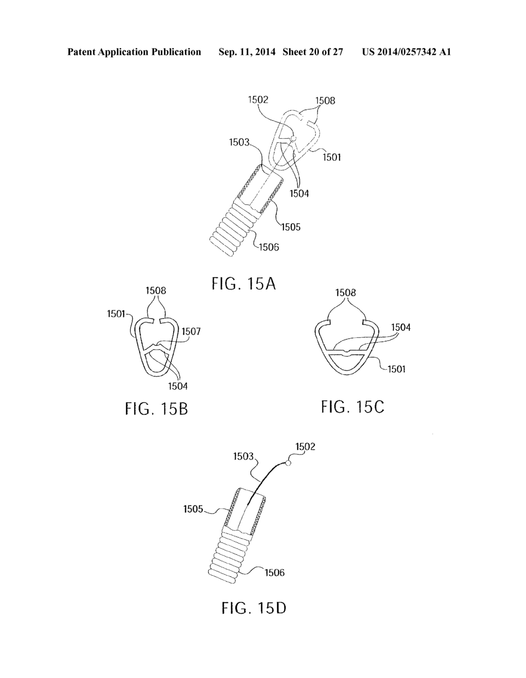 Device and Method for Through the Scope Endoscopic Hemostatic Clipping - diagram, schematic, and image 21