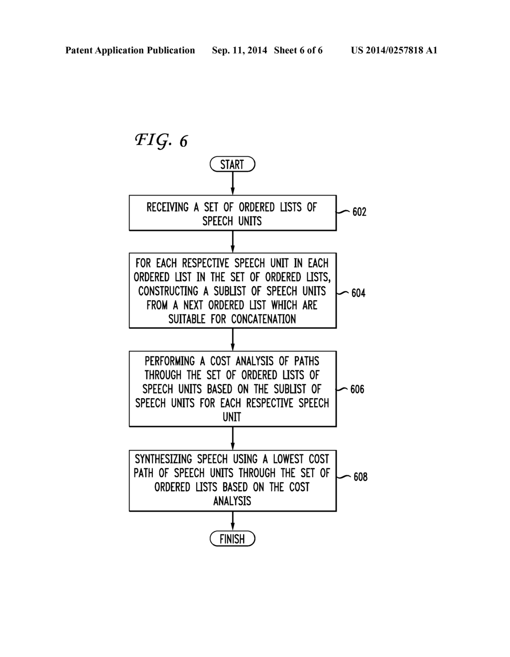 System and Method for Unit Selection Text-to-Speech Using A Modified     Viterbi Approach - diagram, schematic, and image 07