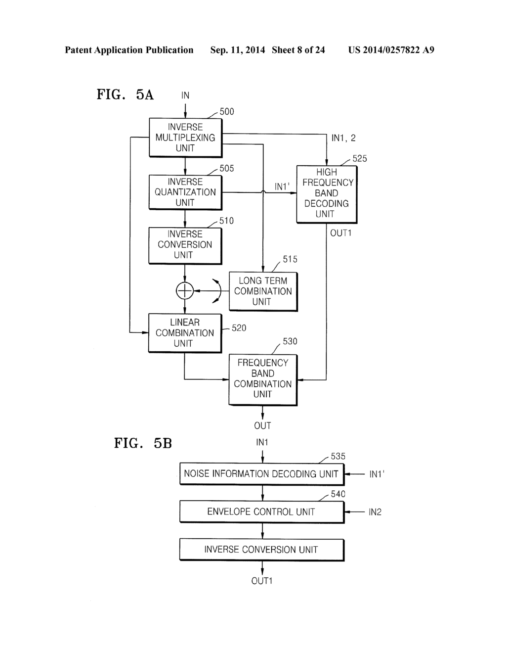 METHOD AND APPARATUS FOR ADAPTIVELY ENCODING AND DECODING HIGH FREQUENCY     BAND - diagram, schematic, and image 09