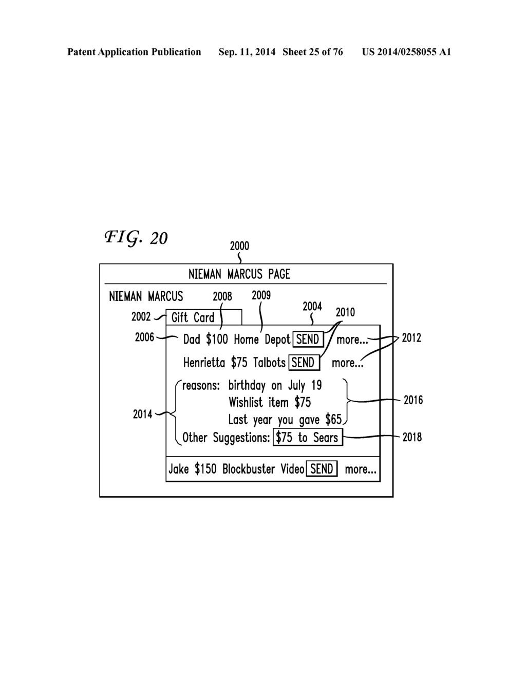 SYSTEM AND METHOD FOR A GIFT TRACKER - diagram, schematic, and image 27