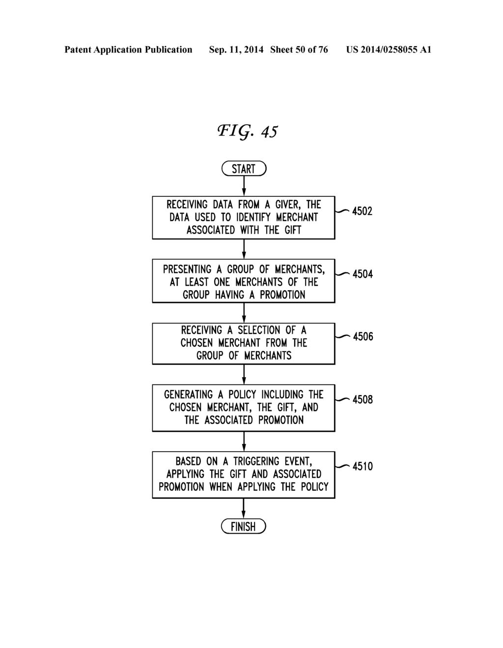 SYSTEM AND METHOD FOR A GIFT TRACKER - diagram, schematic, and image 52