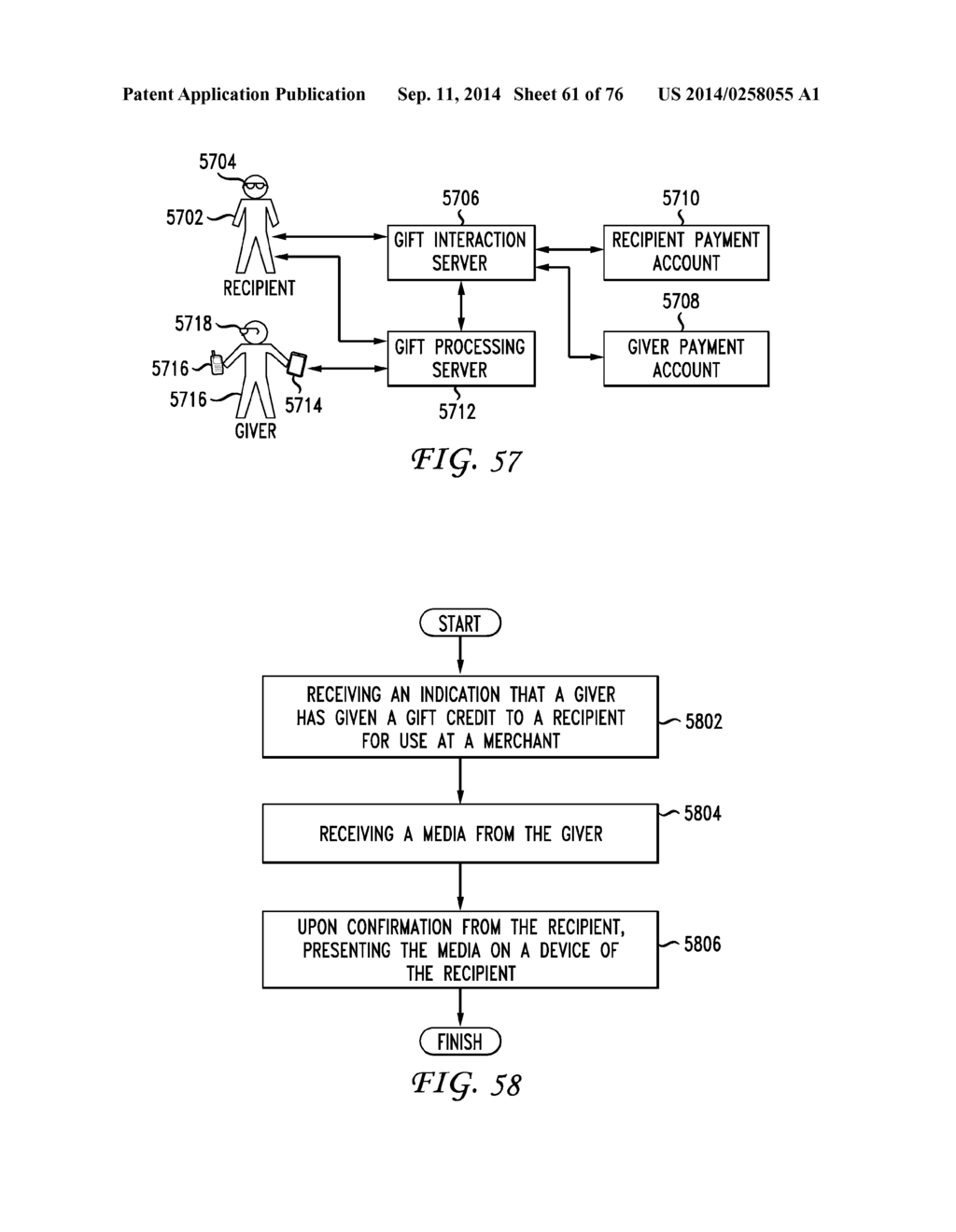 SYSTEM AND METHOD FOR A GIFT TRACKER - diagram, schematic, and image 63