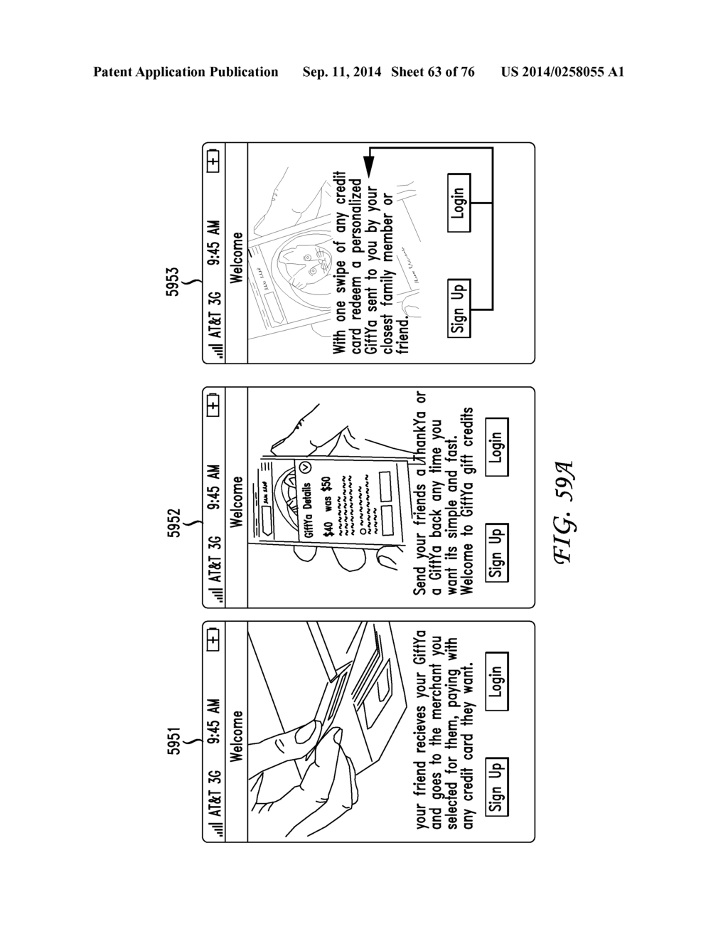 SYSTEM AND METHOD FOR A GIFT TRACKER - diagram, schematic, and image 65